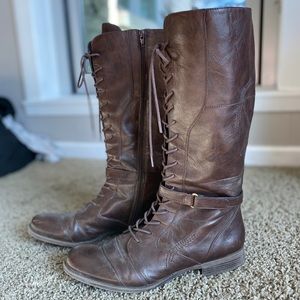 Naturalizer - Lace up knee high boots - size 12